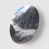 Franz Josef Glacier（ニュージーランド） ラウンド壁時計 (傾斜)