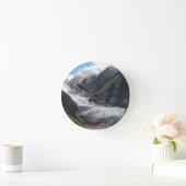 Franz Josef Glacier（ニュージーランド） ラウンド壁時計 (ホーム)