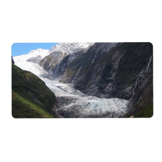 Franz Josef Glacier（ニュージーランド） ラベル (正面)