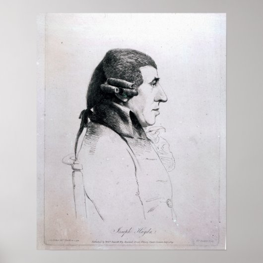 Franz Joseph Haydn, 1809 ポスター (正面)