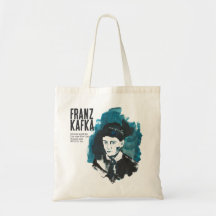 Franz Kafka Portrait with custom text | Booklovers