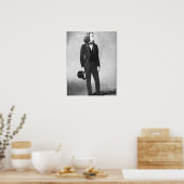 Franz Liszt (1811-86) 1856 (litho) (b/w photo) ポスター (キッチン)