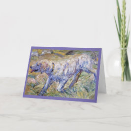 Franz Marc、ファインアート、シベリア犬 カード
