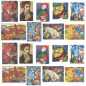 Franz Marc Art Paintings シール (正面)