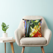 Franz Marc: Birds - Cubism art by Franz Marc クッション (椅子)