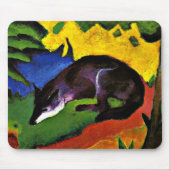 Franz Marc - Blue Fox  マウスパッド (正面)
