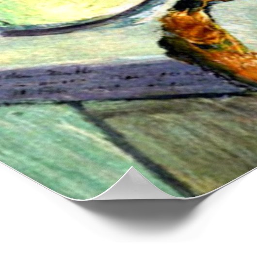 Franz Marc - Still Life with Cat ポスター (角)