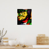 Franz Marc Tiger Poster ポスター (キッチン)