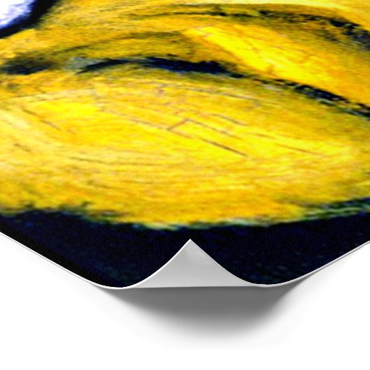 Franz Marc - White Cat. famous painting, ポスター (角)