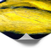 Franz Marc - White Cat. Franz Marc 1912 painting. ポスター (角)