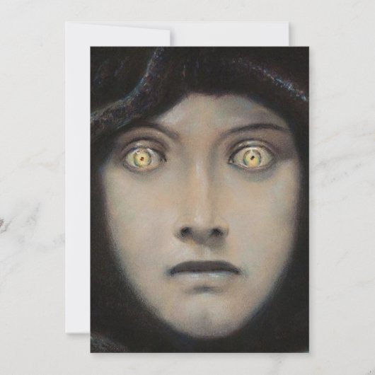 Franz Von Stuck – メドゥーサの頭 招待状 (正面)