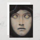 Franz Von Stuck – メドゥーサの頭 招待状 (正面/裏面)