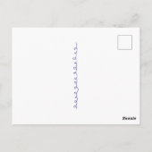 Französische Bulldogge ポストカード (裏面)