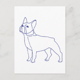 Französische Bulldogge ポストカード