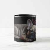 Französische Bulldogge   マグカップ (中央)