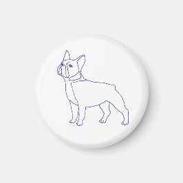 Französische Bulldogge マグネット