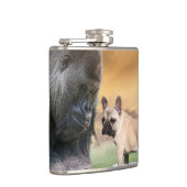 Französische Bulldogge Beste Freunde French Bulldo フラスク (右)