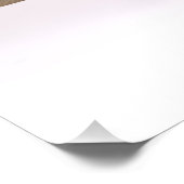 Französische Bulldogge Blumen French Bulldog Feier ポスター (コーナー)