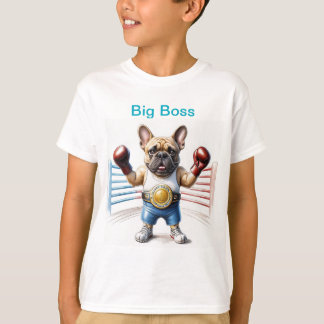 Französische Bulldogge Boxen French Bulldog  Tシャツ