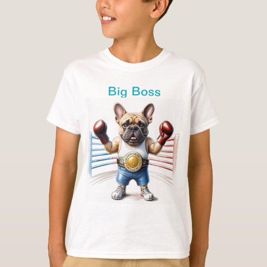 Französische Bulldogge Boxen French Bulldog  Tシャツ (正面)