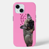 Französische Bulldogge Case-Mate iPhoneケース (裏面)