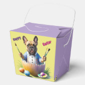 Französische Bulldogge Ei Ostern French Bulldog フェイバーボックス (正面)