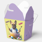 Französische Bulldogge Ei Ostern French Bulldog フェイバーボックス (見開き)