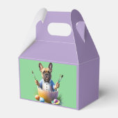 Französische Bulldogge Ei Ostern French Bulldog フェイバーボックス (裏面サイド)