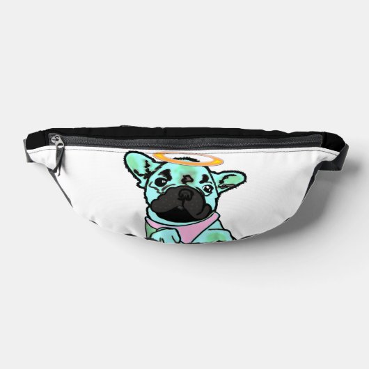 Französische Bulldogge Engel French Bulldog ファニーパック (レイダウン)