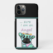 Französische Bulldogge Engel French Bulldog Case-Mate iPhoneケース (裏)