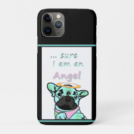 Französische Bulldogge Engel French Bulldog iPhone 11 Proケース