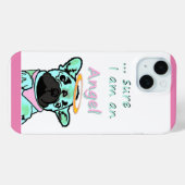 Französische Bulldogge Engel French Bulldog Case-Mate iPhoneケース (裏面 (横))