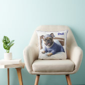 Französische Bulldogge Festival Sleep Day Bulldog クッション (椅子)