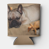 Französische Bulldogge Freizeit French Bulldog 缶クーラー (正面)