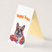 Französische Bulldogge French Bulldog Lichterkette (正面)