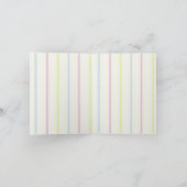 Französische Bulldogge Geburtstag French Bulldog カード (内部)