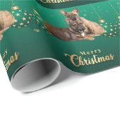 Französische Bulldogge Geschenkpapier ラッピングペーパー (ロールコーナー)