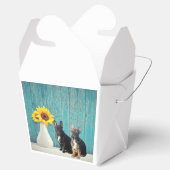 französische Bulldogge Geschenkschachtel フェイバーボックス (オープン)
