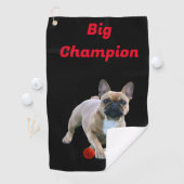 Französische Bulldogge Golfhandtuch ゴルフタオル (インサイチュ)