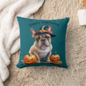 Französische Bulldogge Halloween クッション (ブランケット)