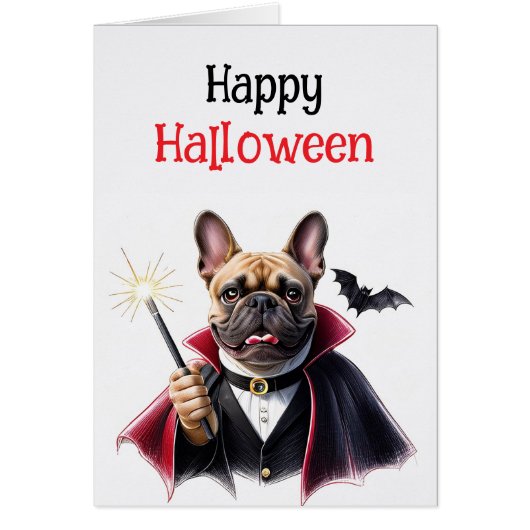 französische Bulldogge Halloween French Bulldog (正面)