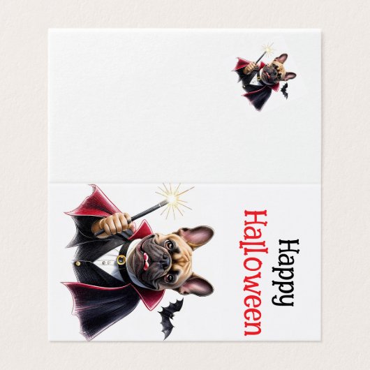  französische Bulldogge Halloween French Bulldog (外部フラット)