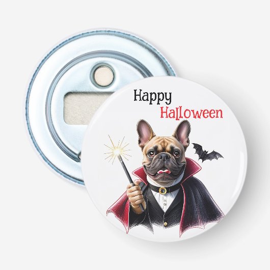  französische Bulldogge Halloween French Bulldog 栓抜き (正面)