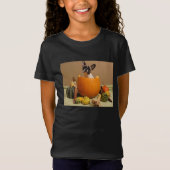 Französische Bulldogge Halloween French Bulldog Tシャツ (正面)