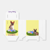 Französische Bulldogge Happy Easter French Bulldog フェイバーボックス (折り畳みなし)