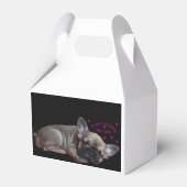 Französische Bulldogge Herz French Bulldog フェイバーボックス (正面サイド)