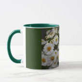 Französische Bulldogge Herz French Bulldog マグカップ (左)