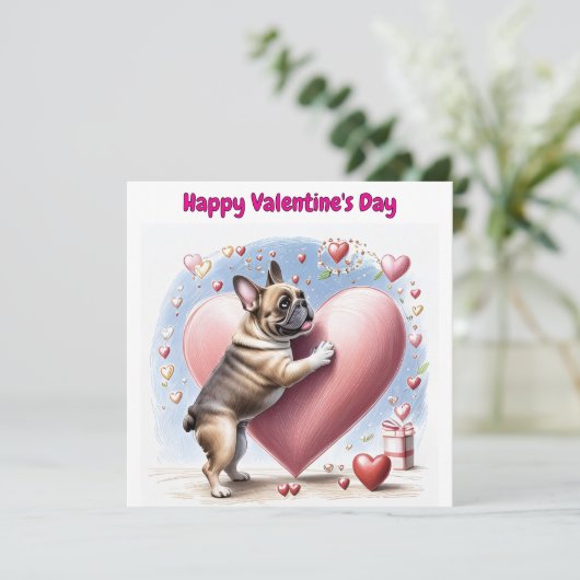 Französische Bulldogge Herzsprung French Bulldog  (スタンド正面)