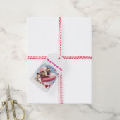 Französische Bulldogge Herzsprung French Bulldog ギフトタグ (より糸付き)