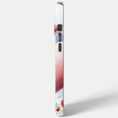 Französische Bulldogge Herzsprung French Bulldog Case-Mate iPhoneケース (裏面 / 左)